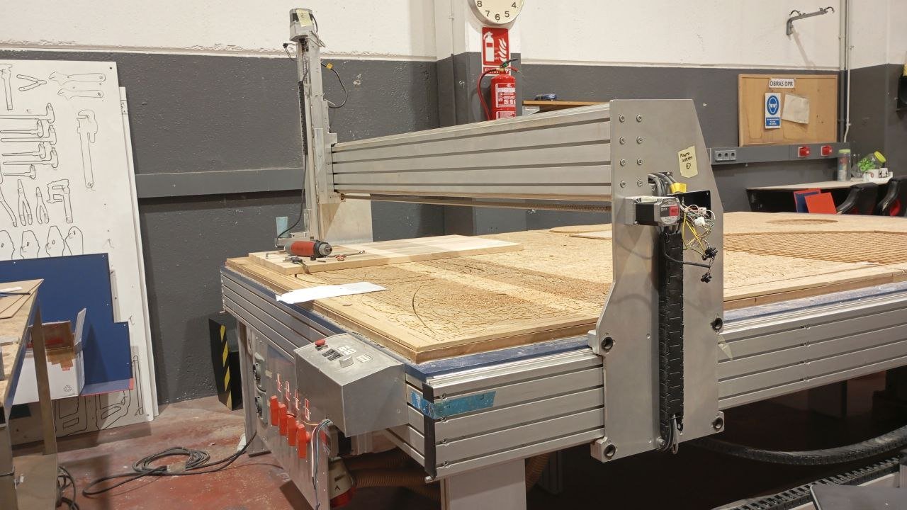 Restauración de maquinaria CNC